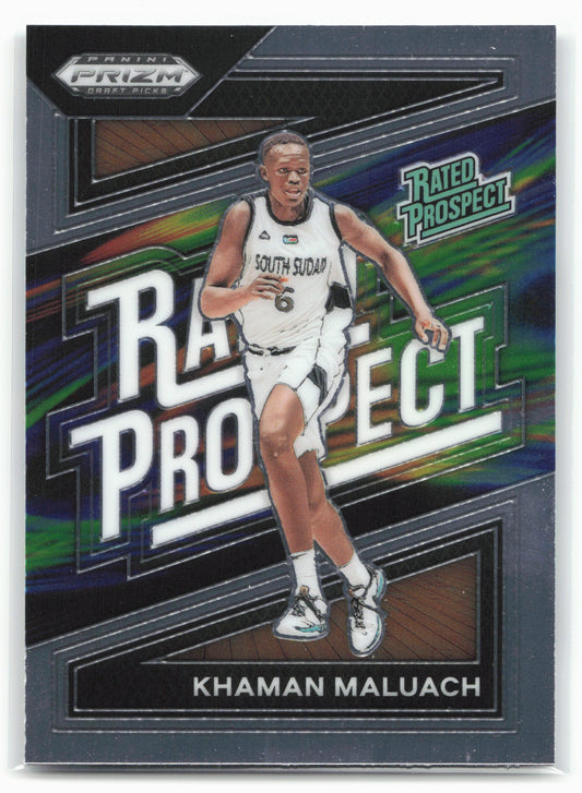2024 Panini Prizm Draft Picks #16 Khaman Maluach Rated Prospect 26719