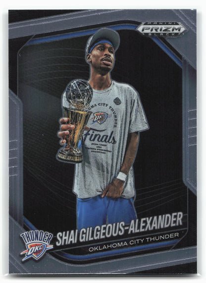 2024-25 Panini Prizm Black #164 Shai Gilgeous-Alexander 26722