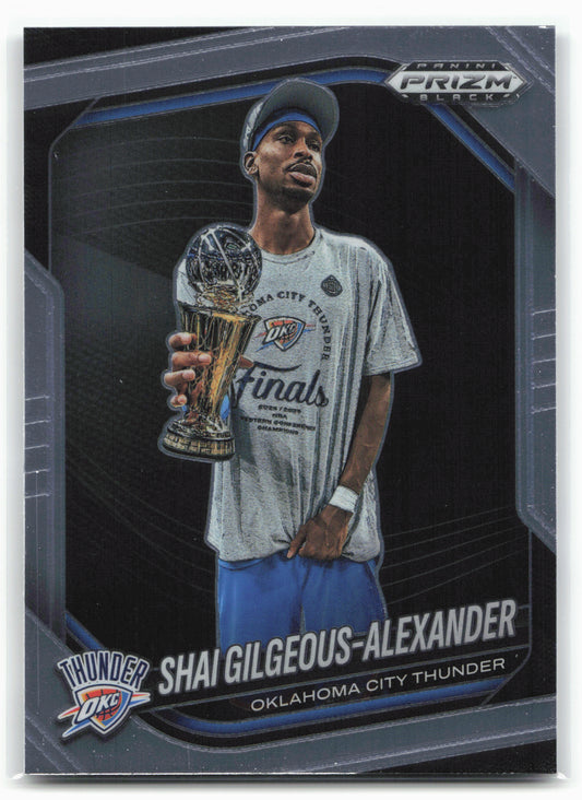 2024-25 Panini Prizm Black #164 Shai Gilgeous-Alexander 26722