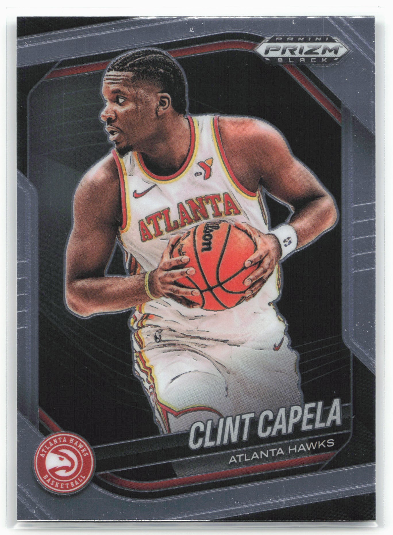 2024-25 Panini Prizm Black #178 Clint Capela 26733