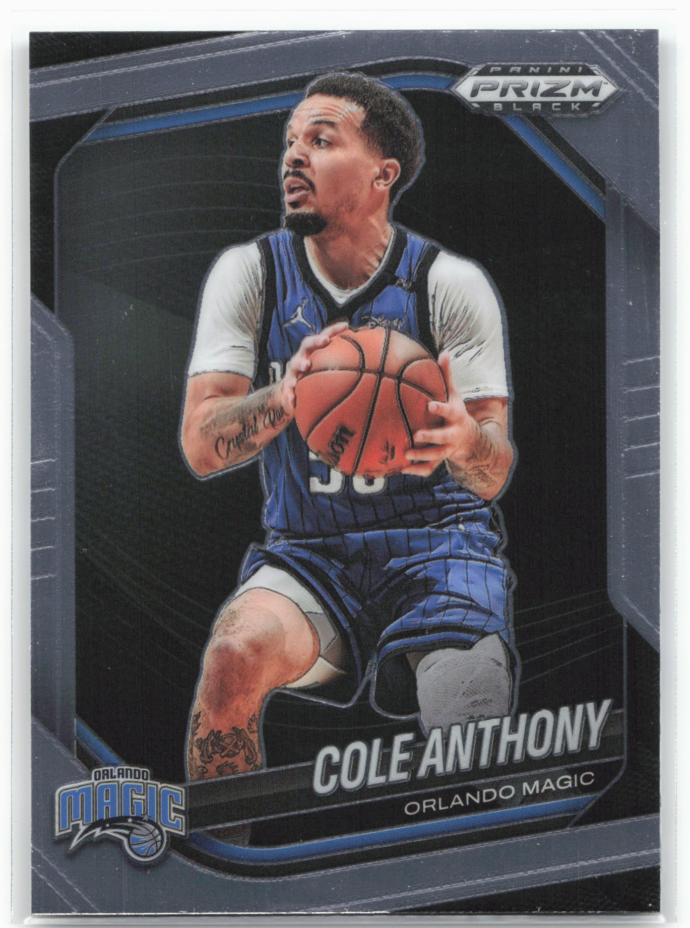 2024-25 Panini Prizm Black #240 Cole Anthony 26734