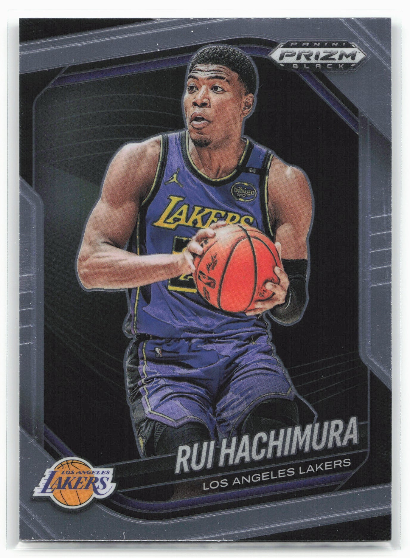 2024-25 Panini Prizm Black #132 Rui Hachimura 26735
