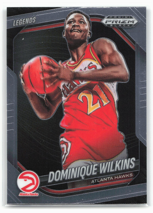 2024-25 Panini Prizm Black #290 Dominique Wilkins