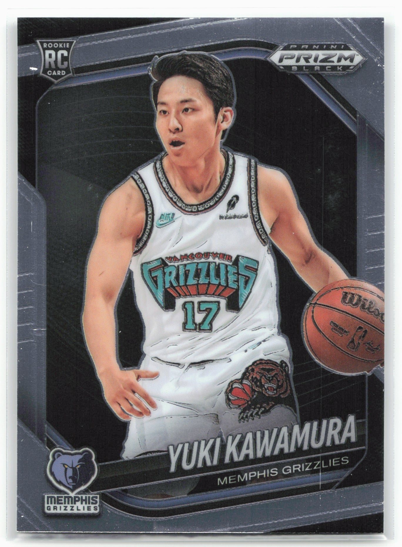 2024-25 Panini Prizm Black #201 Yuki Kawamura 26742