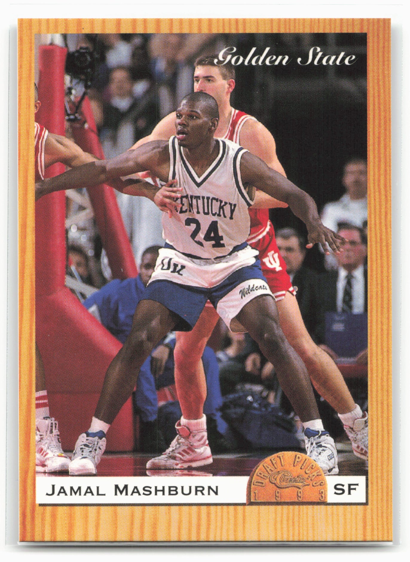 1993 Classic Draft Picks #NNO Jamal Mashburn Draft Day Woodgrain