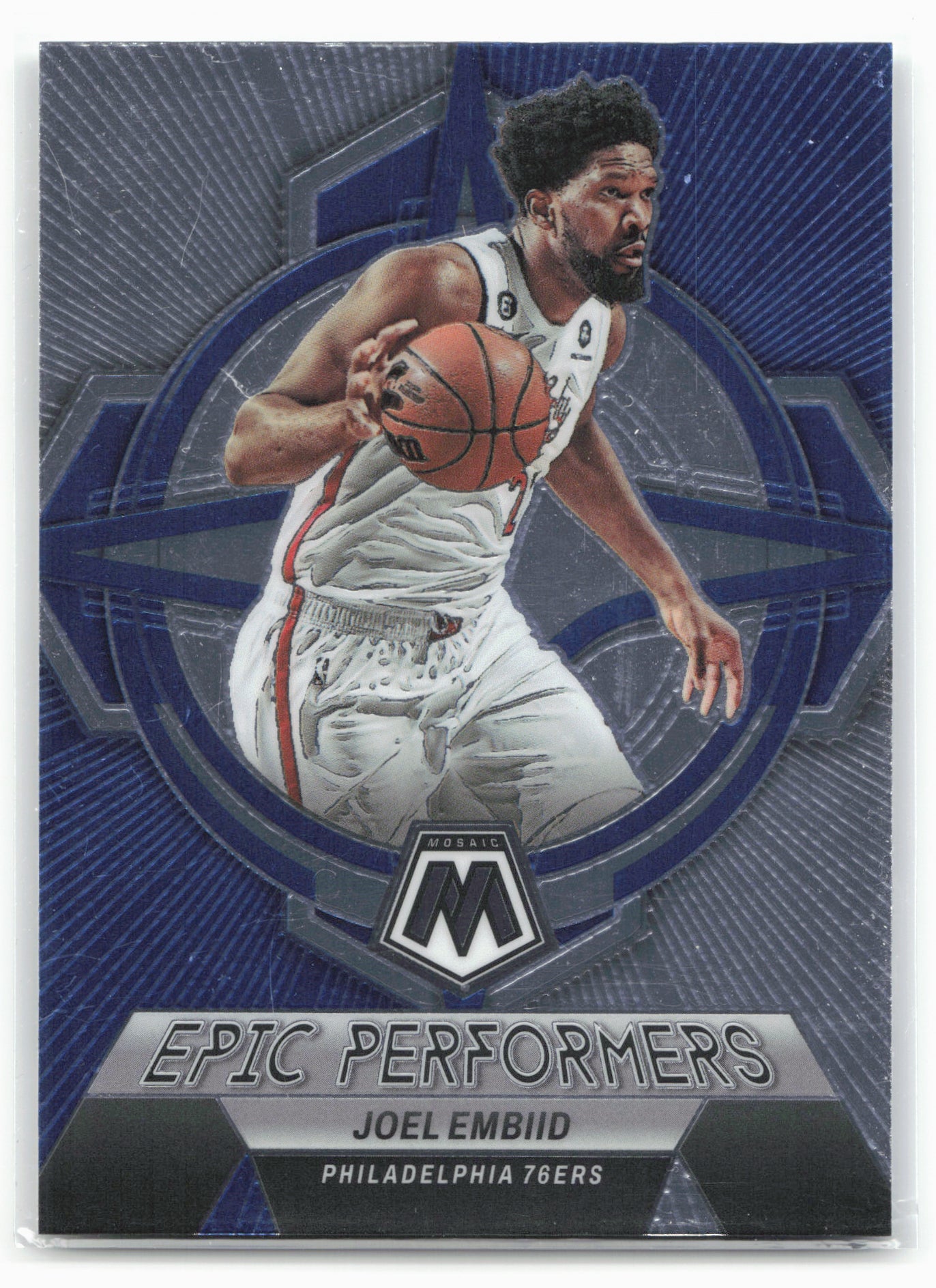 2022-23 Panini Mosaic #9 Joel Embiid Epic Performers 26746