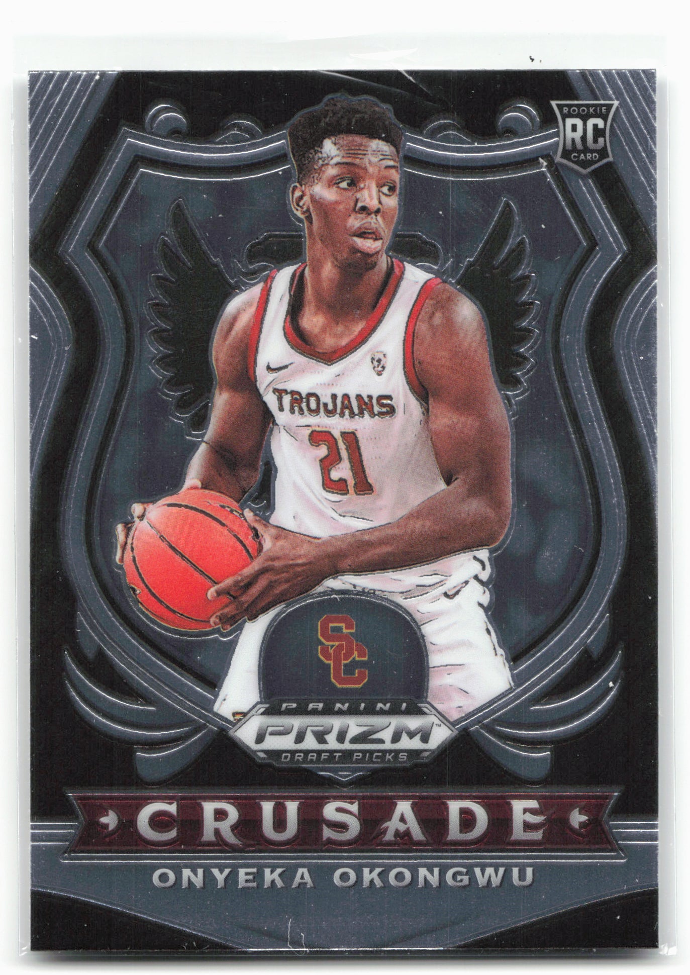 2020 Panini Prizm Draft Picks Collegiate #85 Onyeka Okongwu