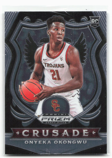 
2020 Panini Prizm Draft Picks Collegiate #85 Onyeka Okongwu