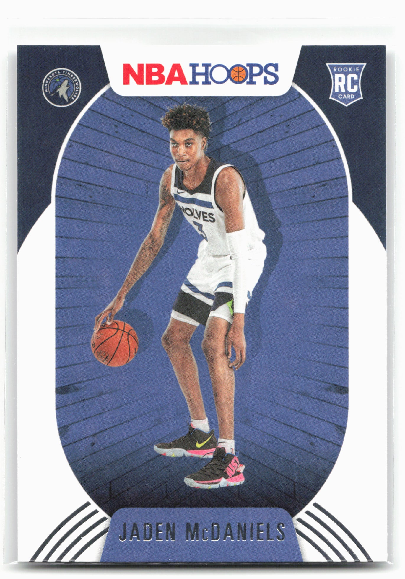 2020-21 Hoops #245 Jaden McDaniels
