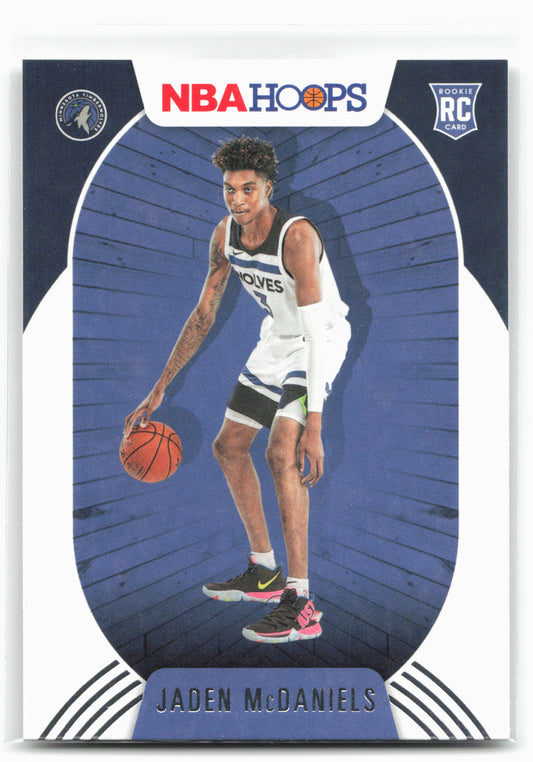2020-21 Hoops #245 Jaden McDaniels