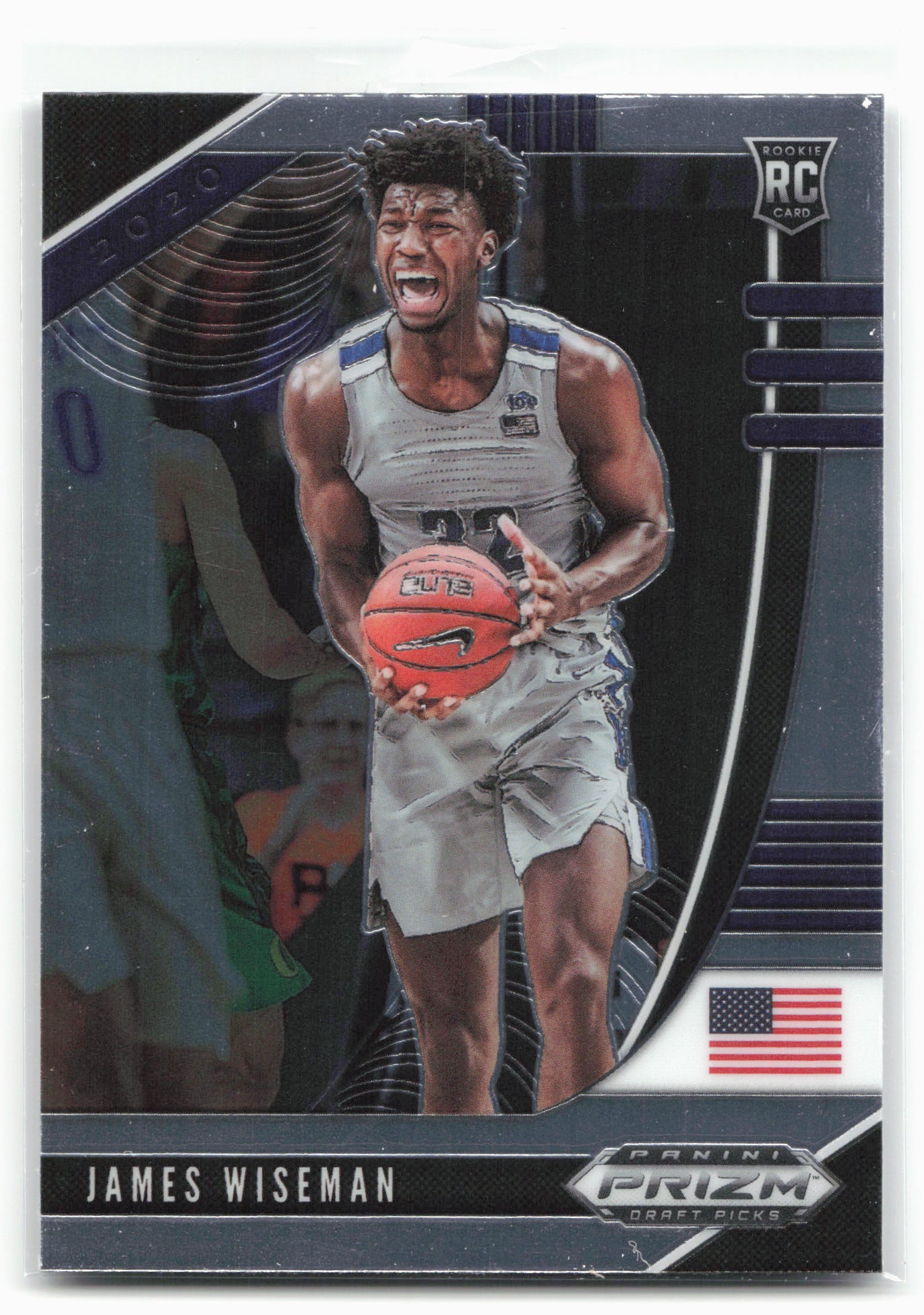 2020 Panini Prizm Draft Picks Collegiate #2 James Wiseman