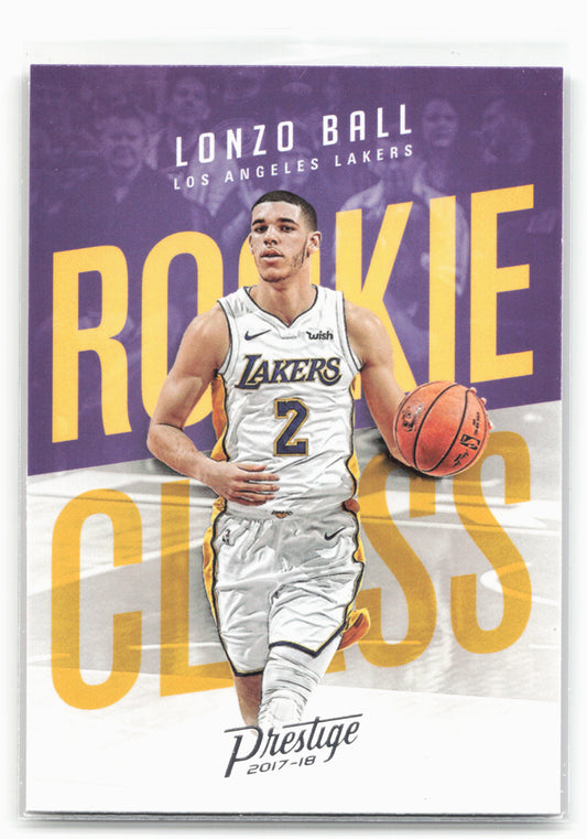 2017-18 Panini Prestige #2 Lonzo Ball Rookie Class