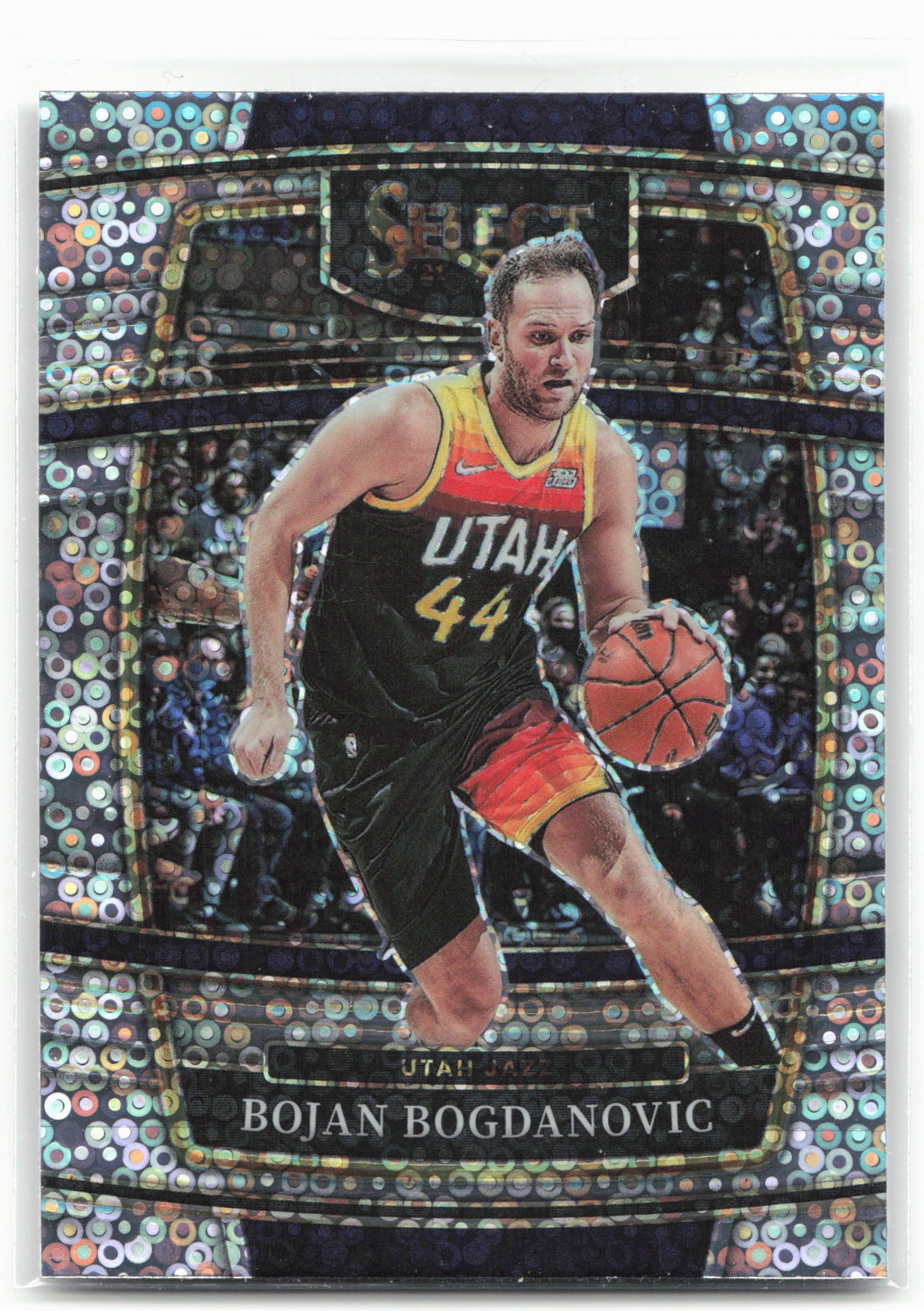 2021-22 Panini Select #69 Bojan Bogdanovic Disco Prizms