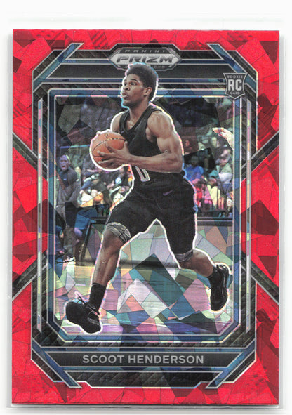 2023 Panini Prizm Draft Picks #24 Scoot Henderson Red Ice 26783