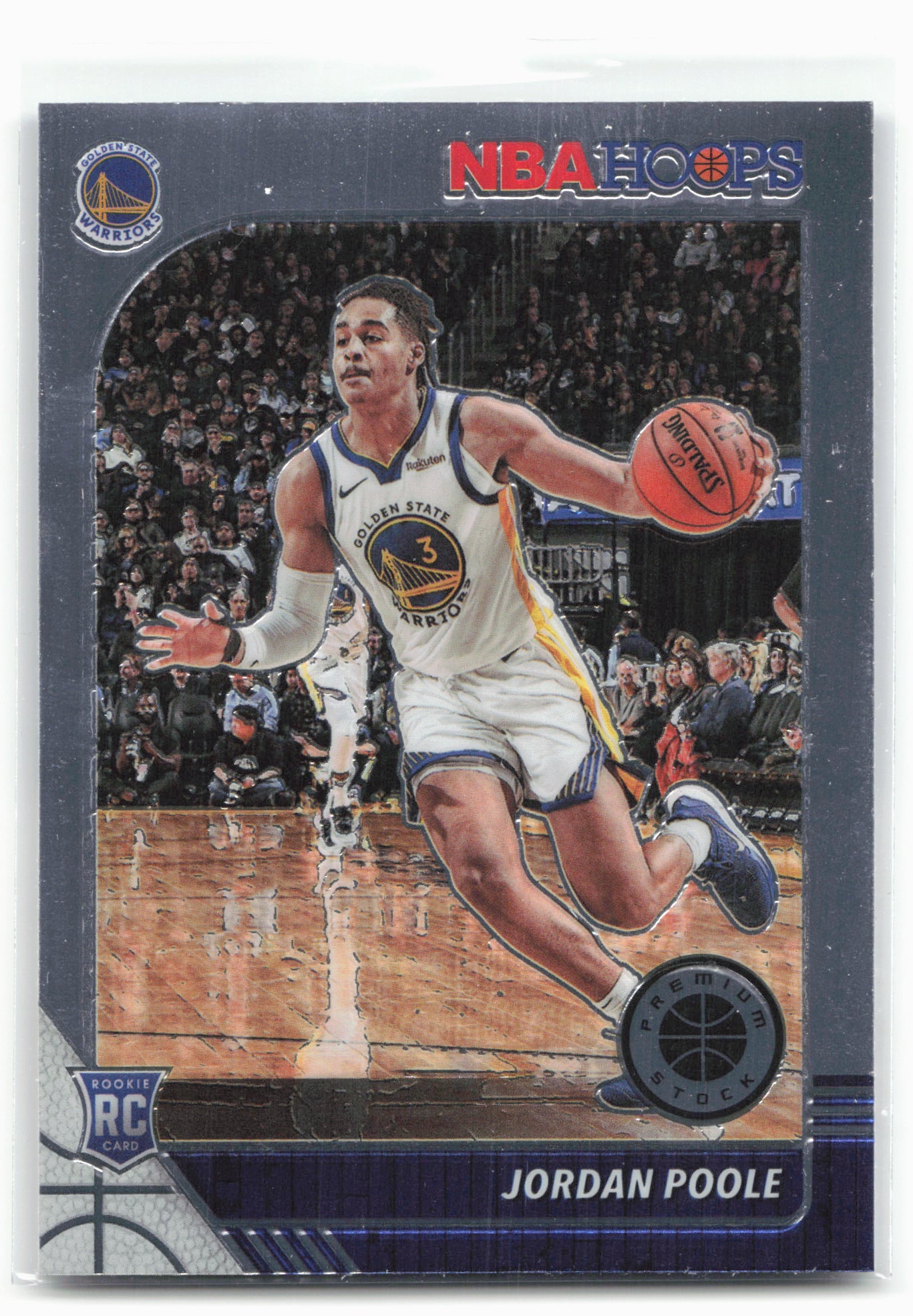 2019-20 Hoops Premium Stock #223 Jordan Poole