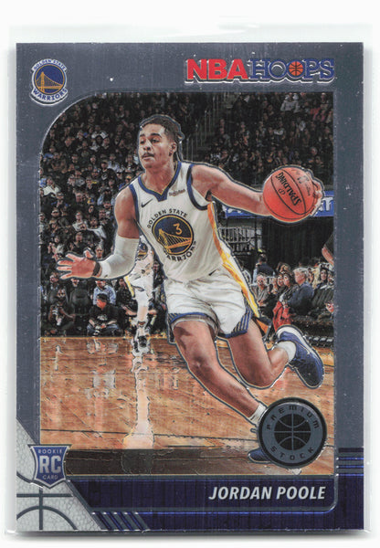 2019-20 Hoops Premium Stock #223 Jordan Poole