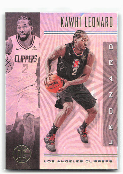 2019-20 Panini Illusions #125 Kawhi Leonard