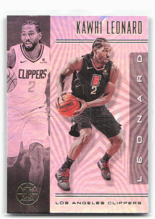 2019-20 Panini Illusions #125 Kawhi Leonard
