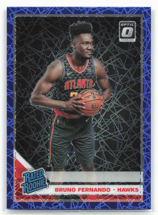 2019-20 Donruss Optic #177 Bruno Fernando Blue Velocity
