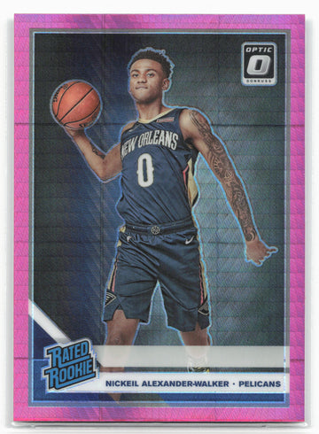 
2019-20 Donruss Optic #184 Nickeil Alexander-Walker Hyper Pink