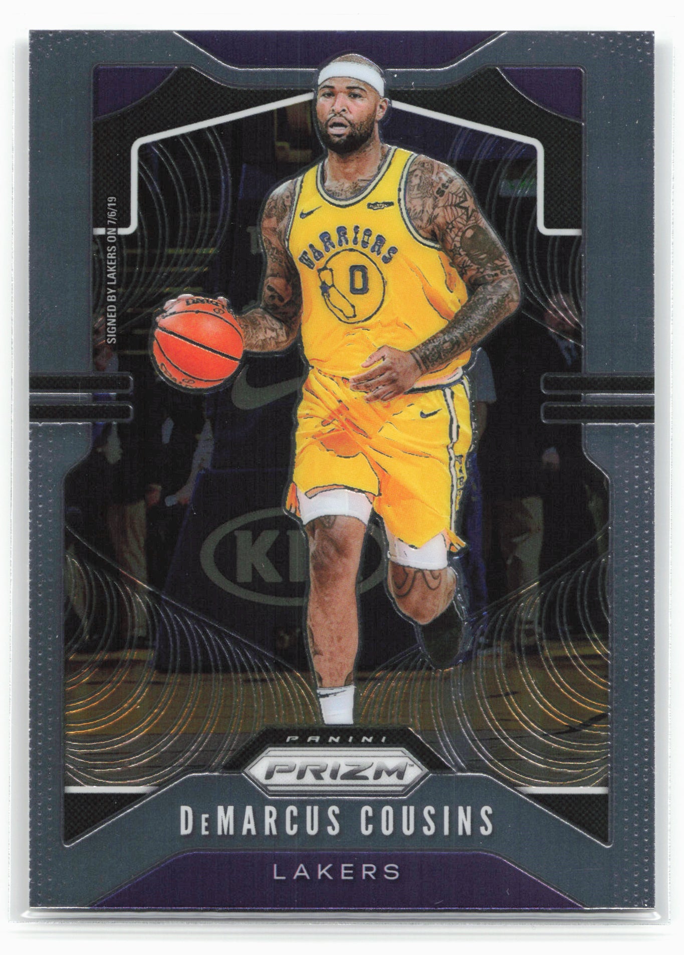 2019-20 Panini Prizm #103 DeMarcus Cousins