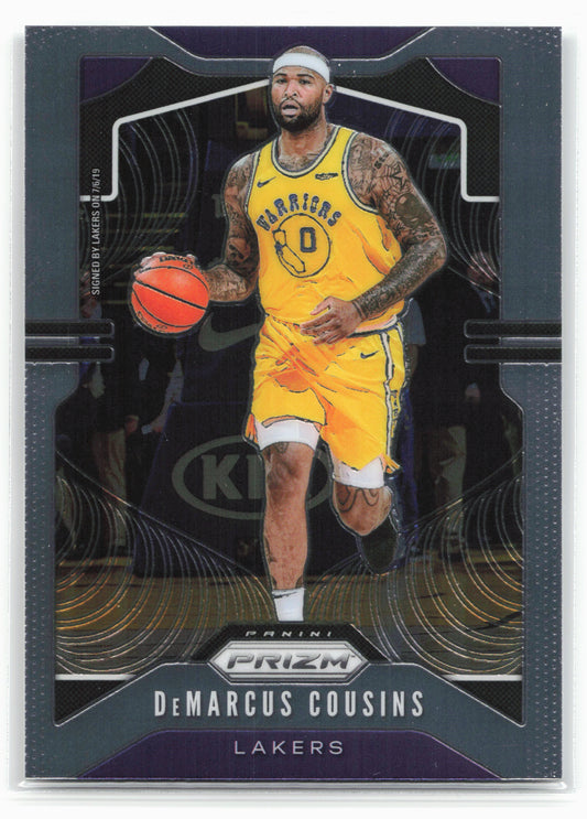 2019-20 Panini Prizm #103 DeMarcus Cousins