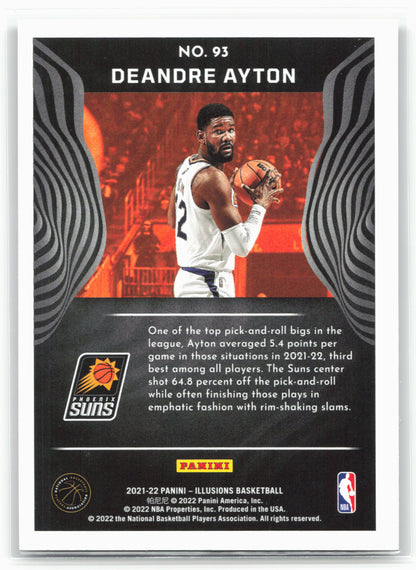 2021-22 Panini Illusions #93 Deandre Ayton