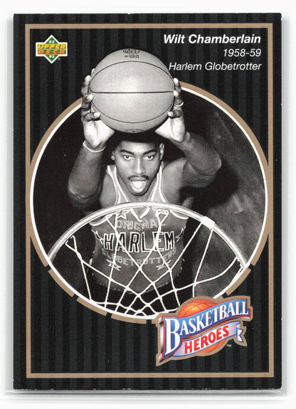 1992-93 Upper Deck #11 Wilt Chamberlain Basketball Heroes 26803