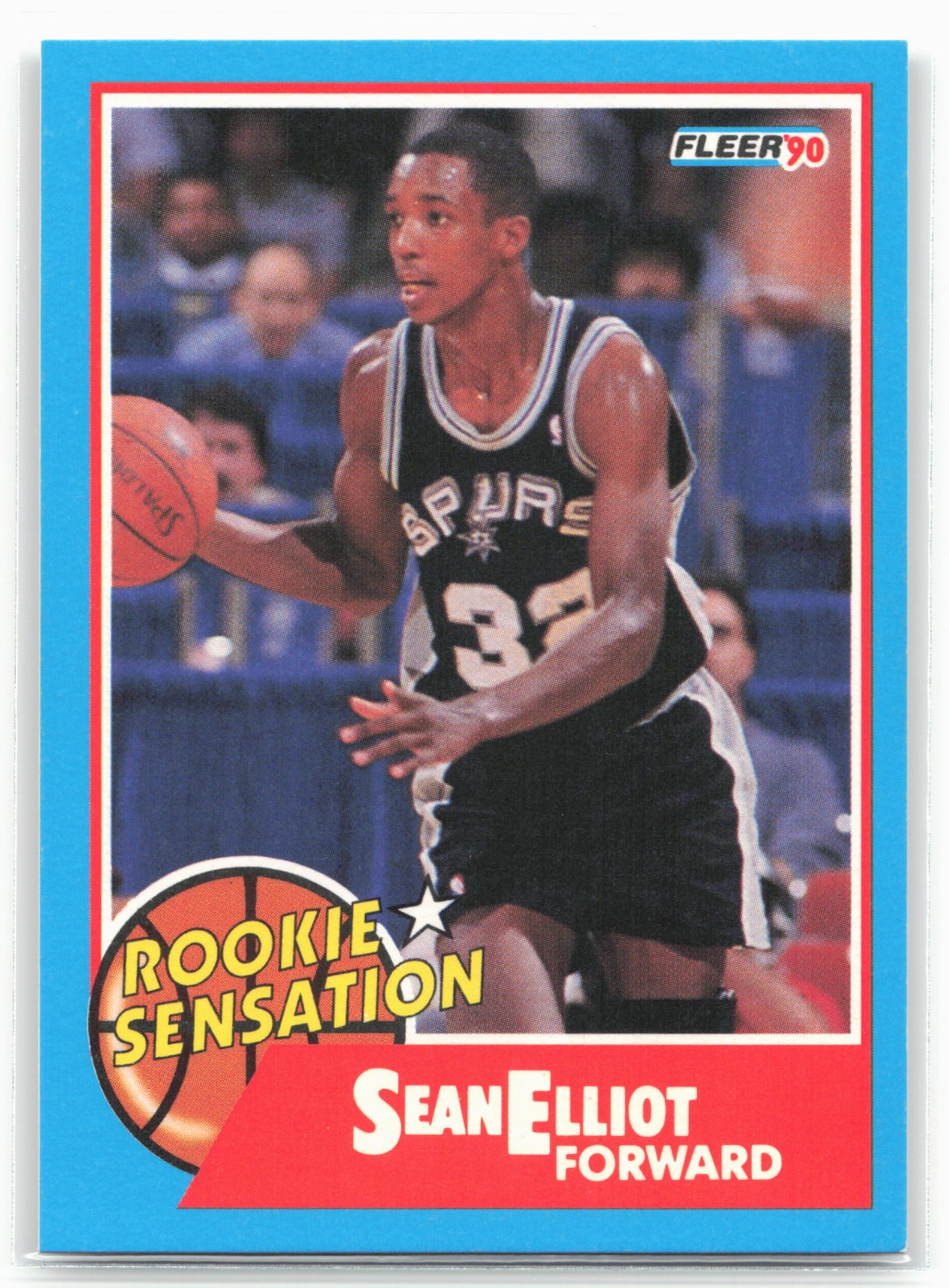 1990-91 Fleer #2 Sean Elliott Rookie Sensations 26807