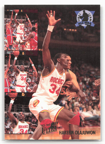 1993-94 Ultra #4 Hakeem Olajuwon All-NBA 26811