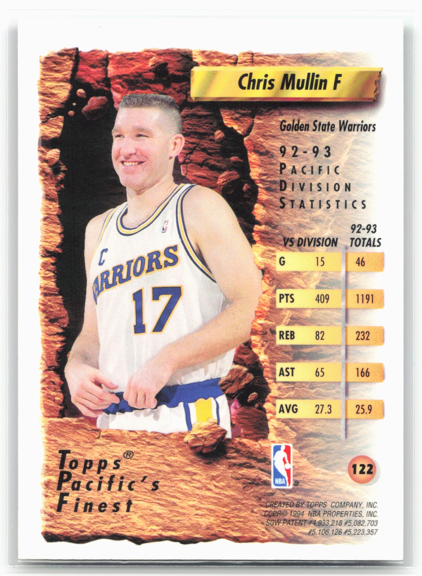 1993-94 Finest #122 Chris Mullin