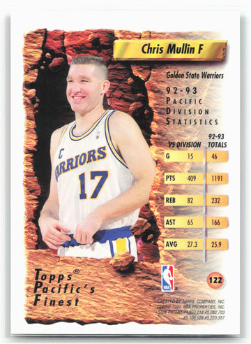 1993-94 Finest #122 Chris Mullin