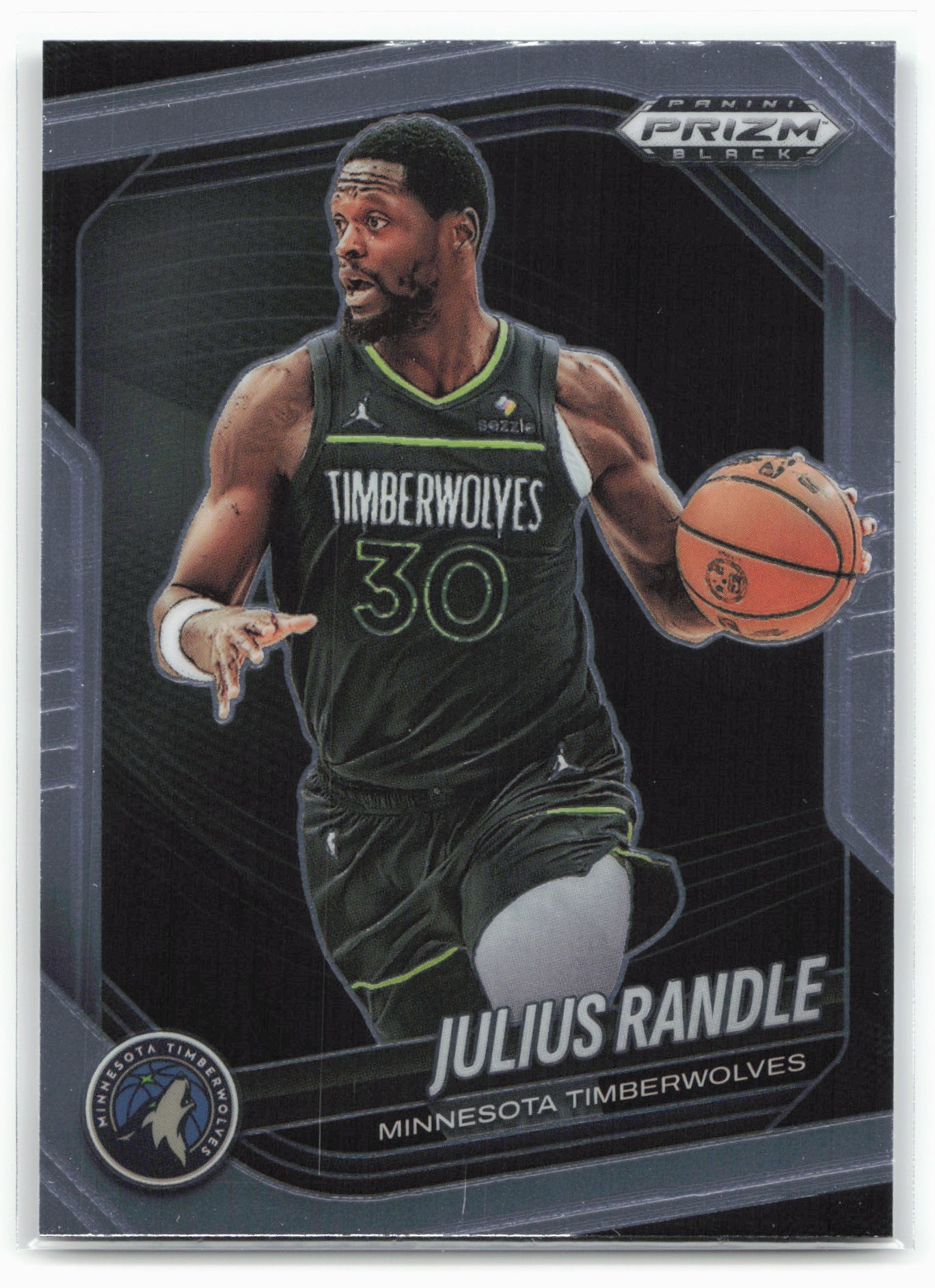 2024-25 Panini Prizm Black #24 Julius Randle 26821