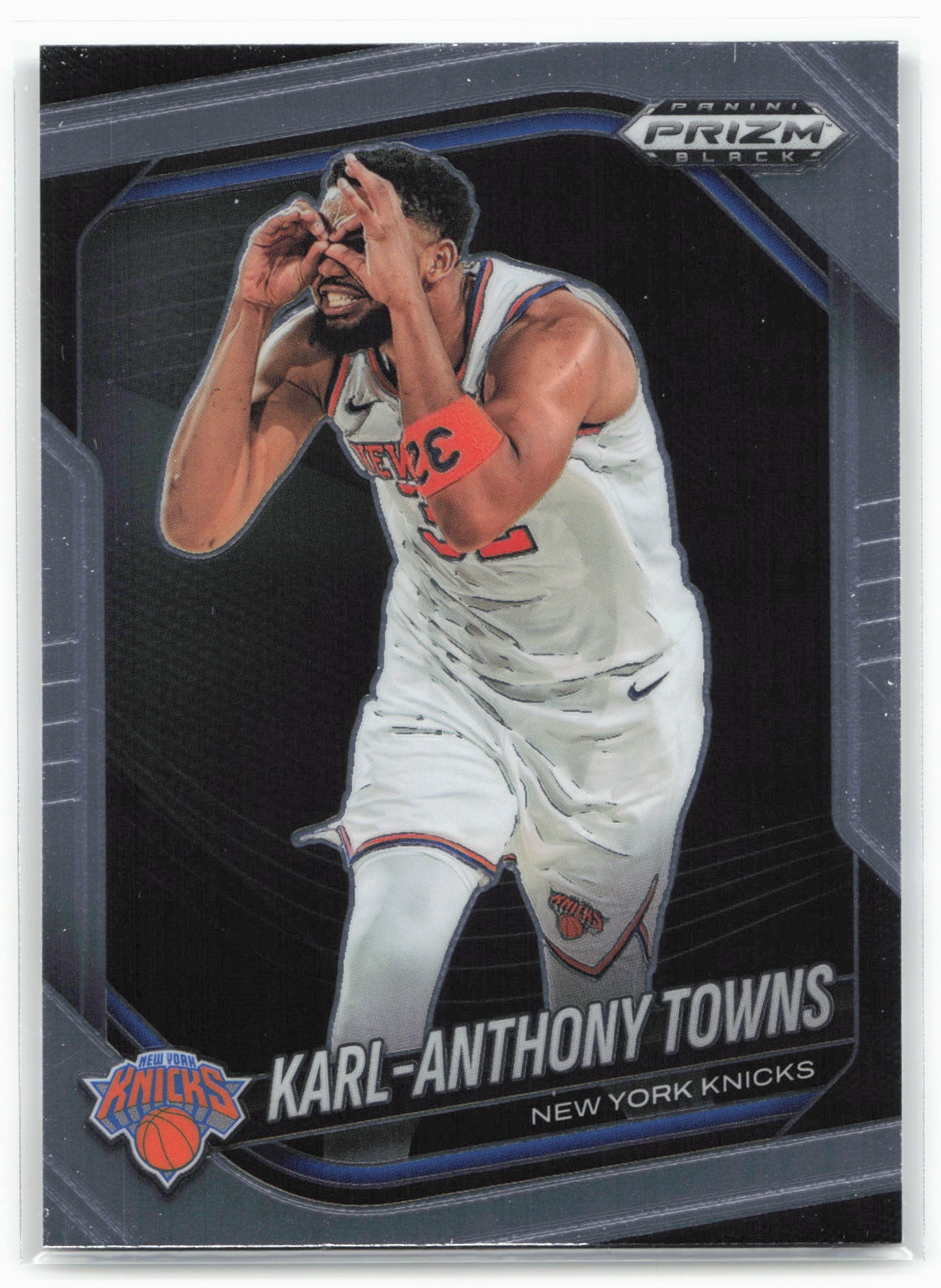 2024-25 Panini Prizm Black #107 Karl-Anthony Towns 26827