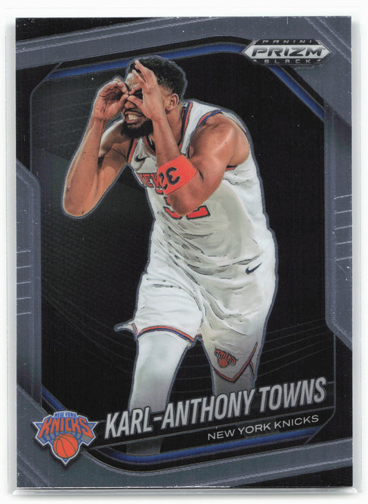 2024-25 Panini Prizm Black #107 Karl-Anthony Towns 26827