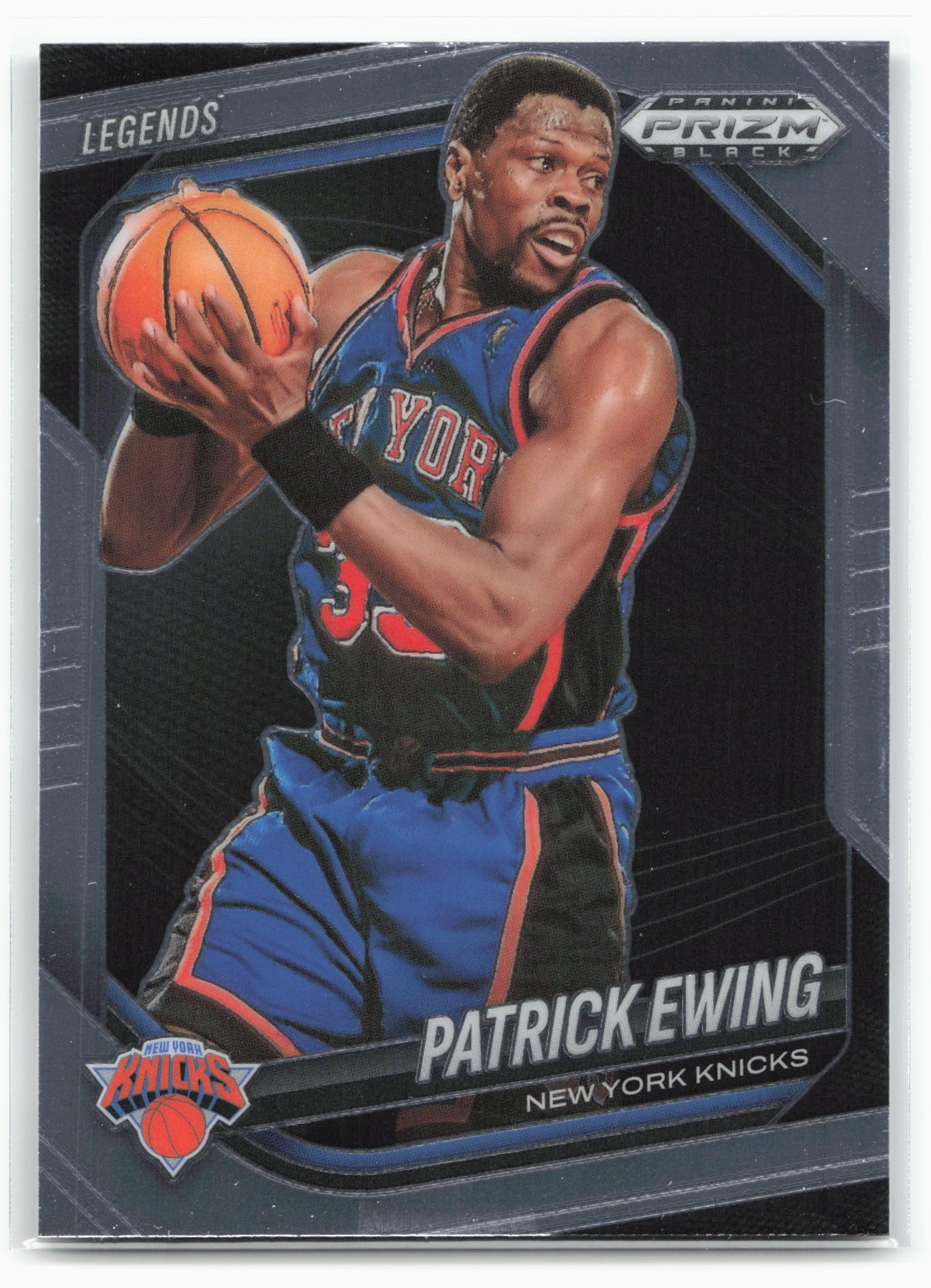 2024-25 Panini Prizm Black #255 Patrick Ewing 26828
