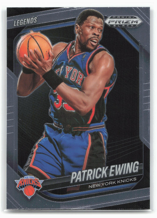 2024-25 Panini Prizm Black #255 Patrick Ewing 26828