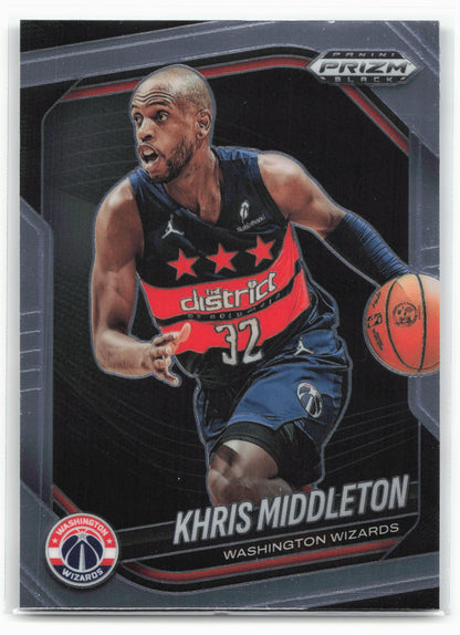 2024-25 Panini Prizm Black #14 Khris Middleton 26831
