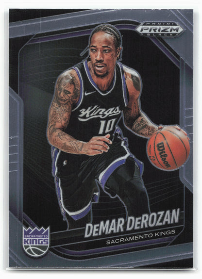2024-25 Panini Prizm Black #71 DeMar DeRozan 26832