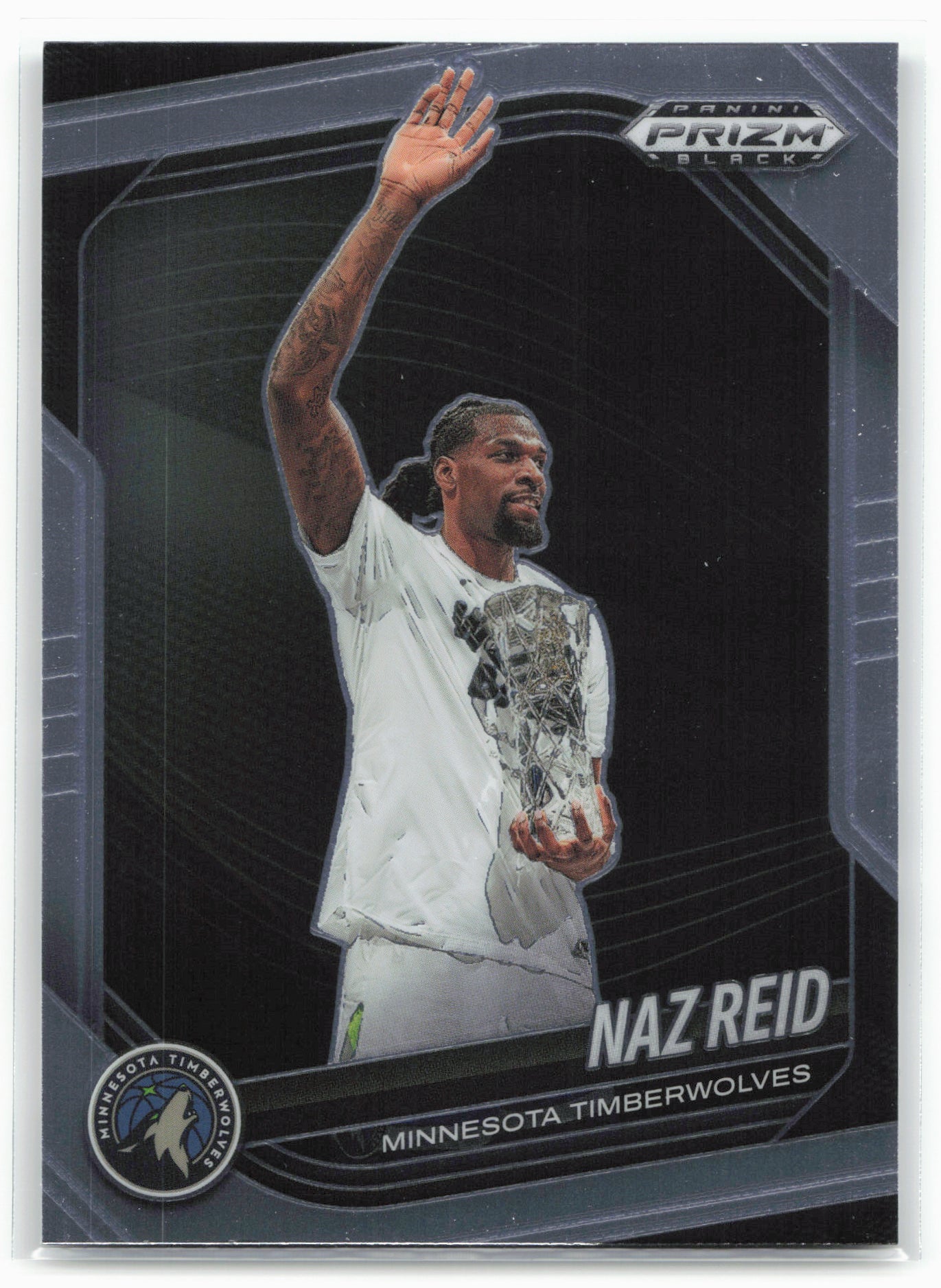 2024-25 Panini Prizm Black #45 Naz Reid