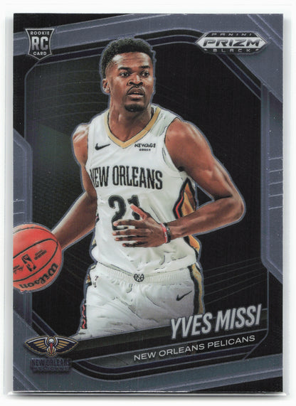 2024-25 Panini Prizm Black #3 Yves Missi