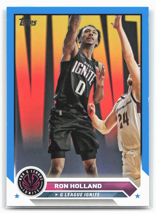2023-24 Topps G-League #19 Ron Holland Blue