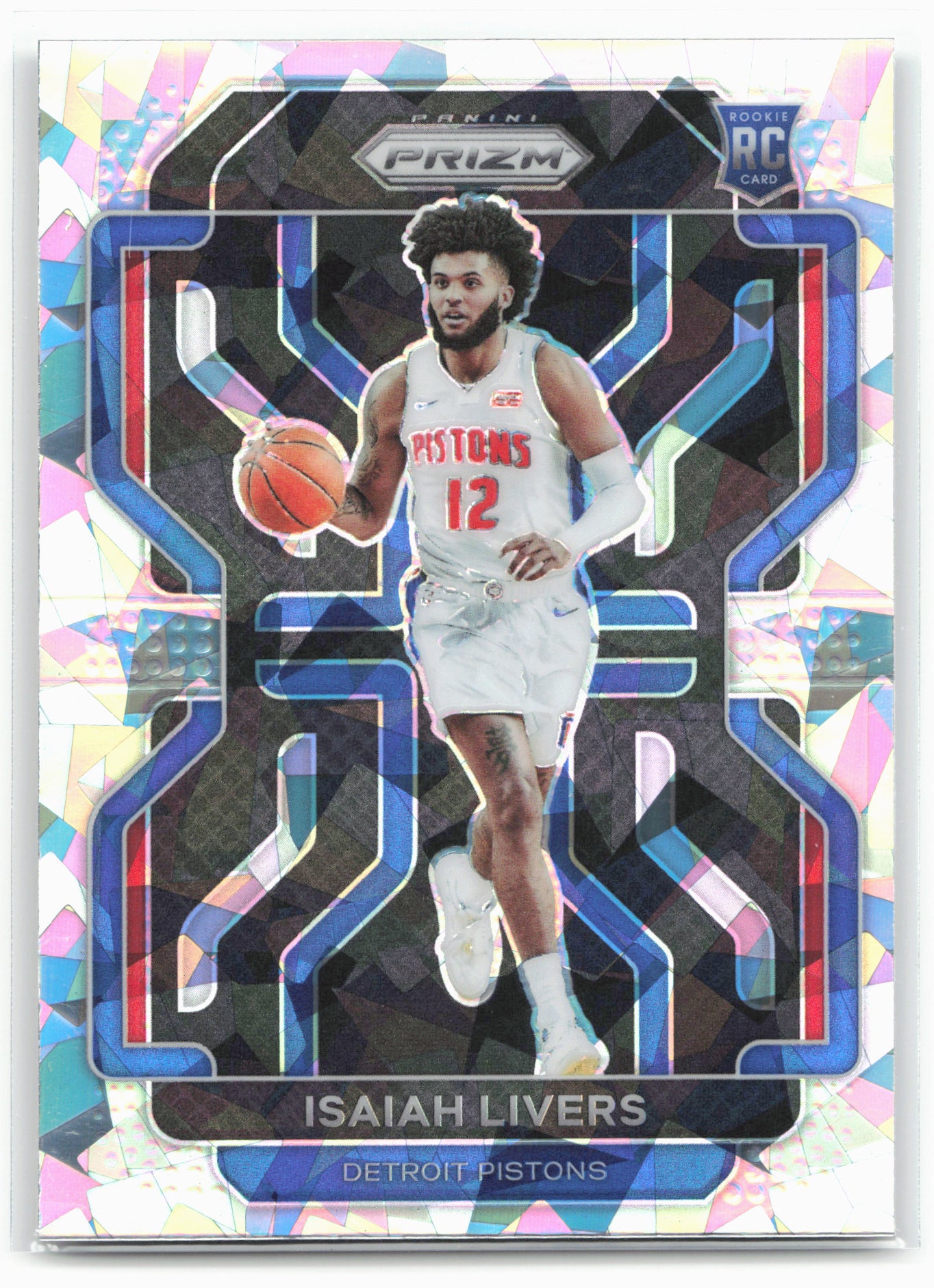 2021-22 Panini Prizm #296 Isaiah Livers Ice