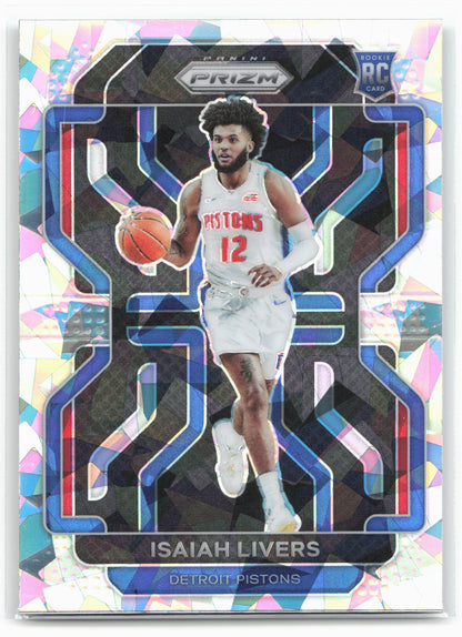 2021-22 Panini Prizm #296 Isaiah Livers Ice