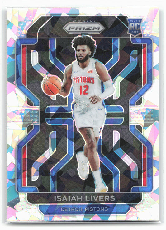 2021-22 Panini Prizm #296 Isaiah Livers Ice