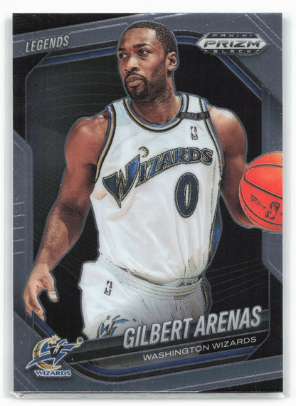2024-25 Panini Prizm Black #266 Gilbert Arenas 26853
