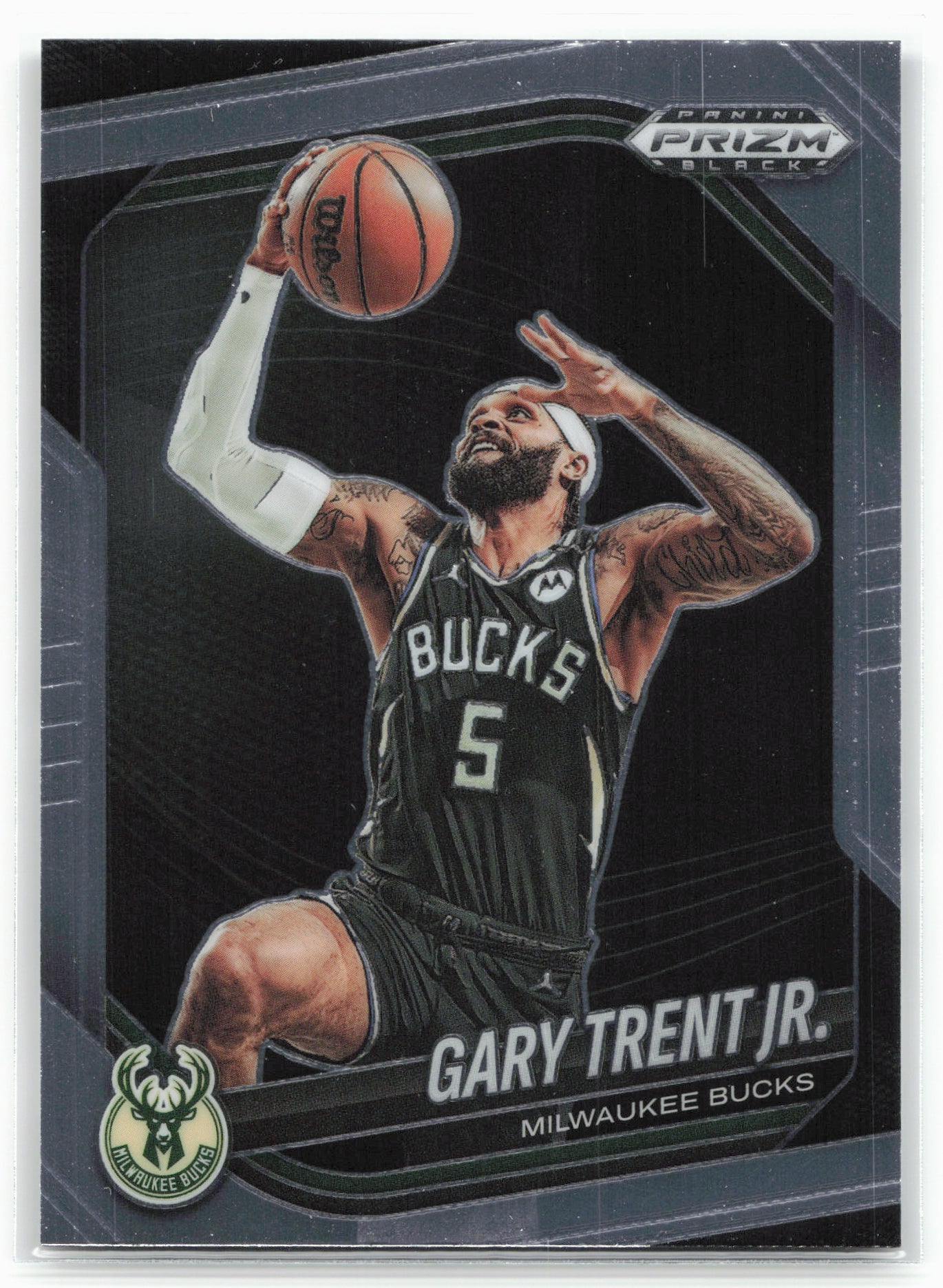 2024-25 Panini Prizm Black #232 Gary Trent Jr.