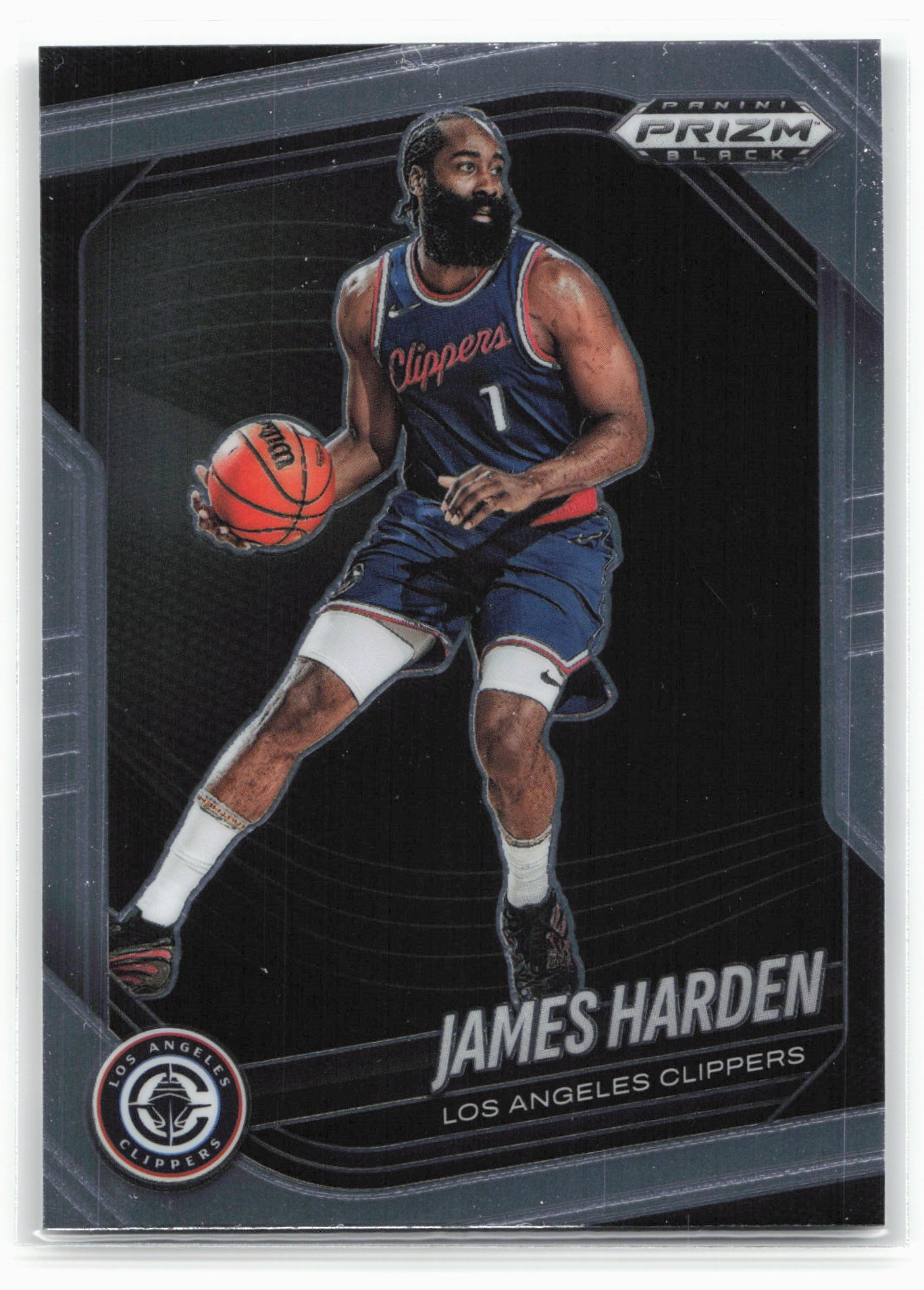 2024-25 Panini Prizm Black #151 James Harden
