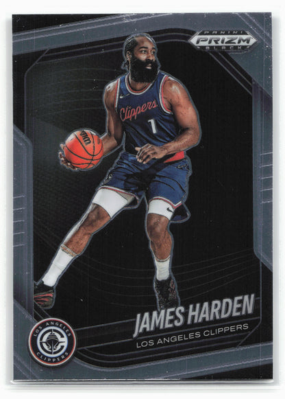 2024-25 Panini Prizm Black #151 James Harden