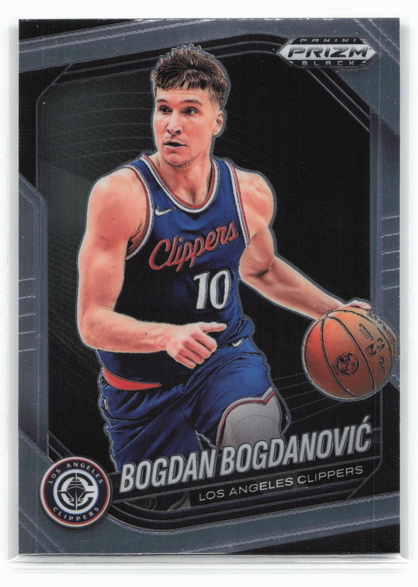 2024-25 Panini Prizm Black #197 Bogdan Bogdanovic